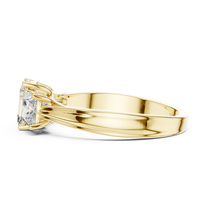 Daphné Open Split-Shank Solitaire Lab-Grown Diamond Ring