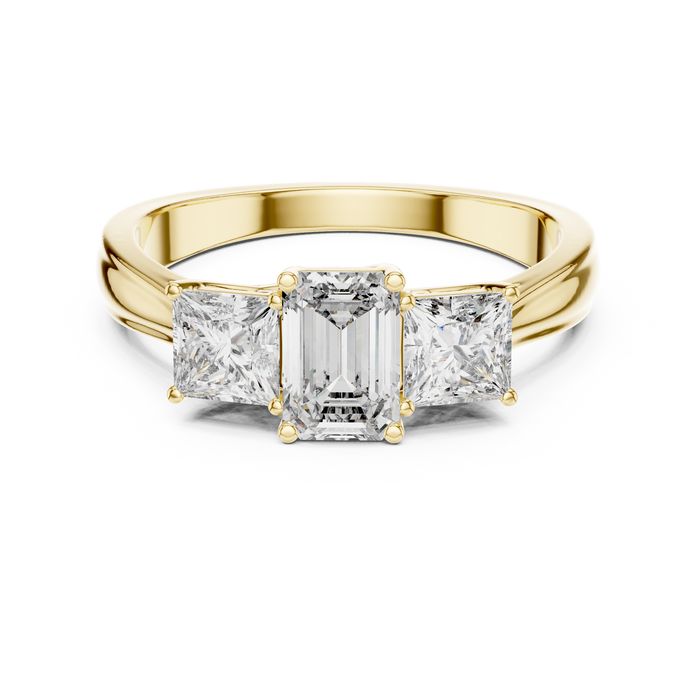 Daphné Open Split-Shank Solitaire Lab-Grown Diamond Ring