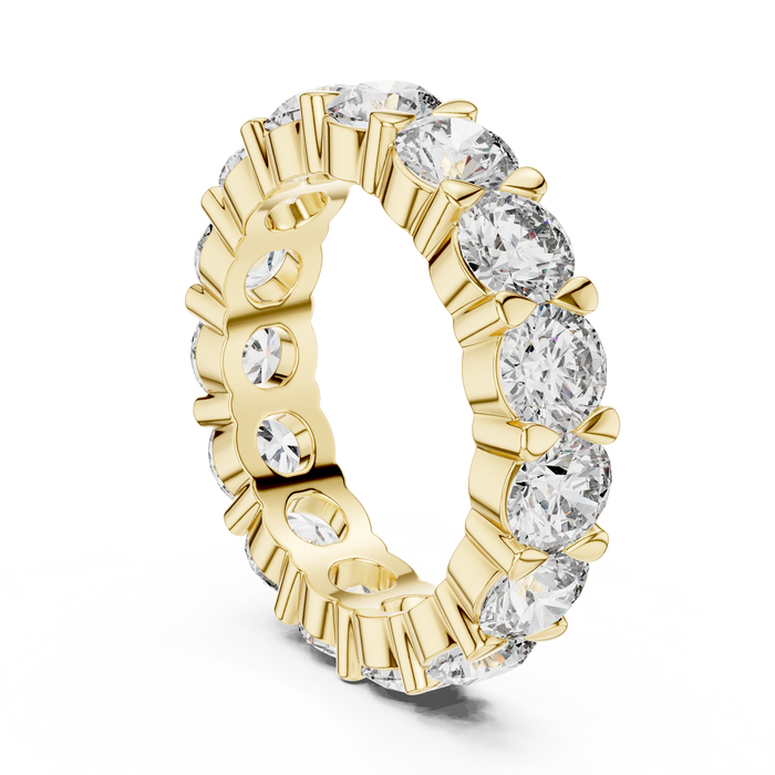 Ismène Round Eternity Lab-Grown Diamond Band