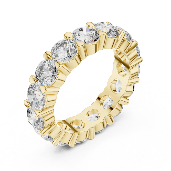 Ismène Round Eternity Lab-Grown Diamond Band