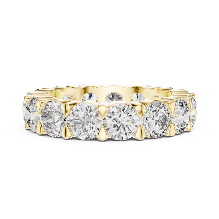 Ismène Round Eternity Lab-Grown Diamond Band