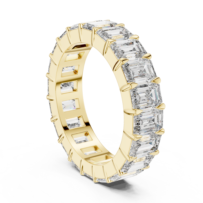 Joséphine Emerald-Cut Eternity Lab-Grown Diamond Band