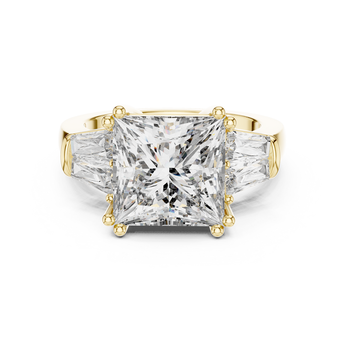 Mathilde Emerald-Cut Three-Stone Lab-Grown Diamond Ring