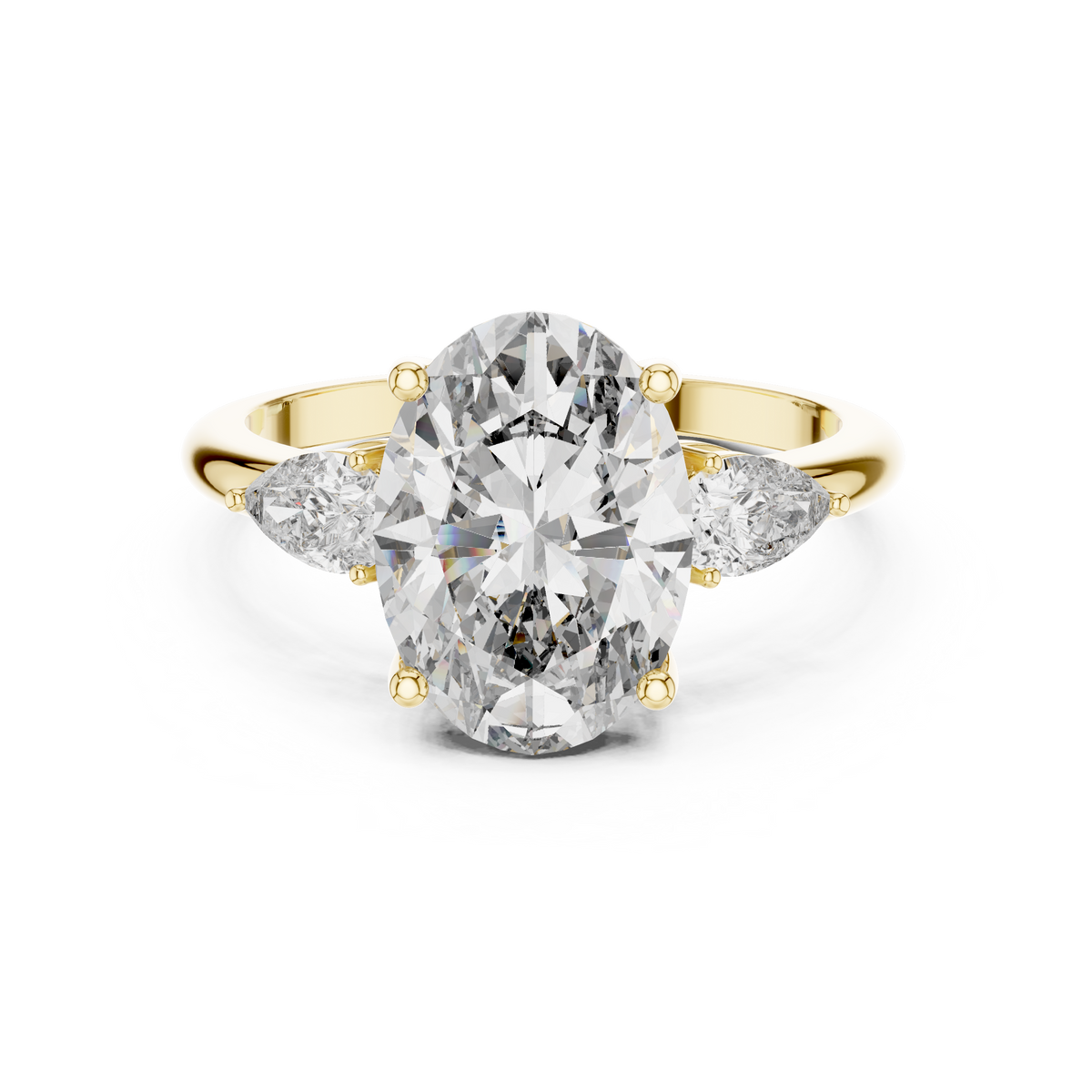 Thaïs Halo Pave Ring