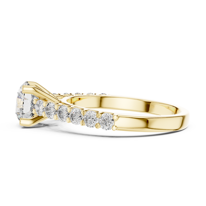 Célestine Diamond Twist-Vine Lab-Grown Diamond Ring