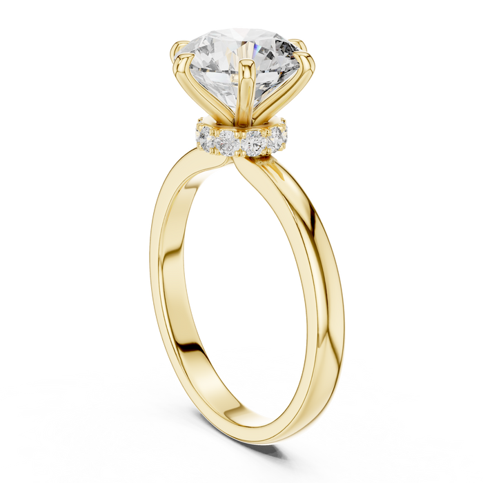 Marguerite Floral Cluster Lab-Grown Diamond Ring