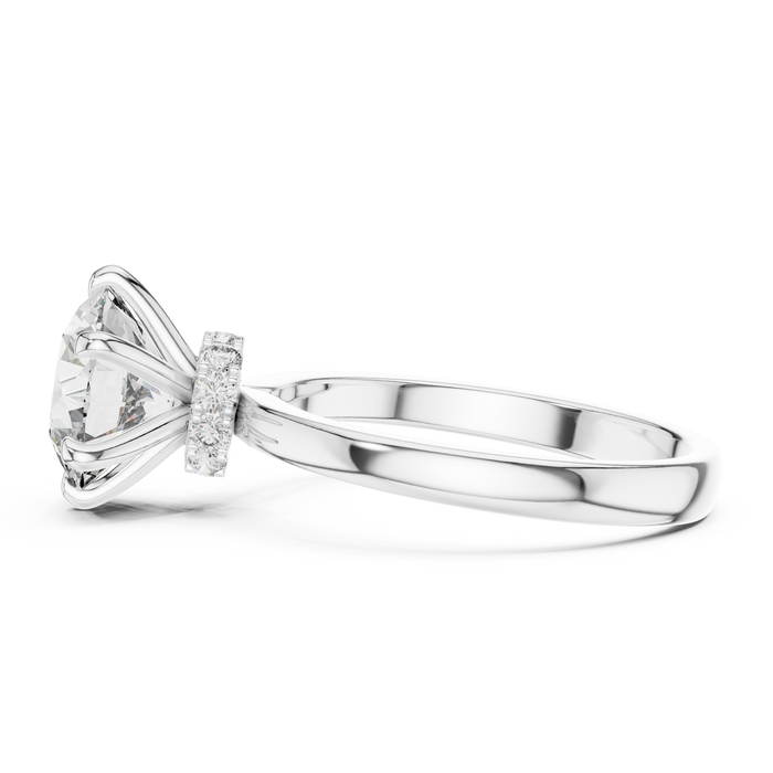 Marguerite Floral Cluster Ring