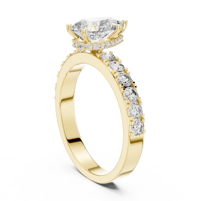 Constance Pear Pave Lab-Grown Diamond Ring