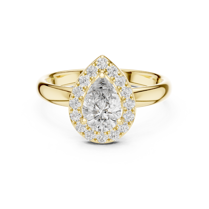 Roxane Marquise Bezel Solitaire Lab-Grown Diamond Ring