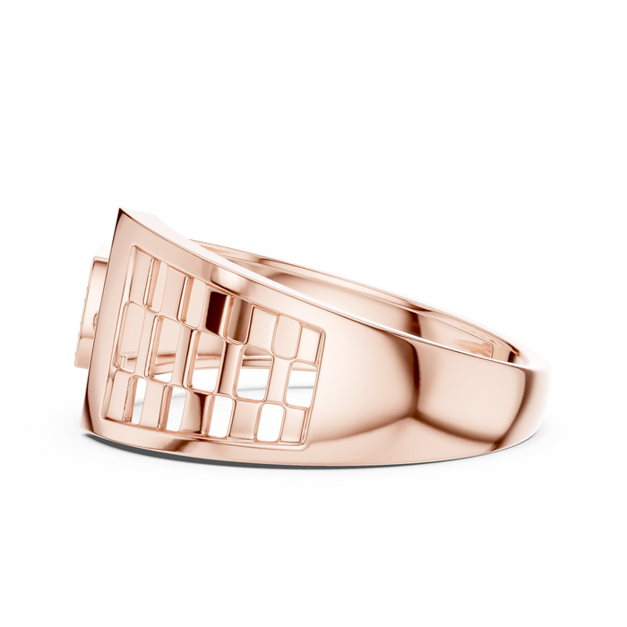 The Emeraudine — Round Pavé Ring
