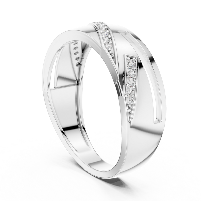 The Kalliopee — Round Pavé Ring