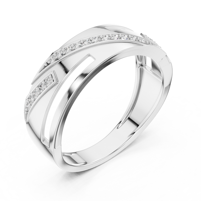 The Kalliopee — Round Pavé Ring