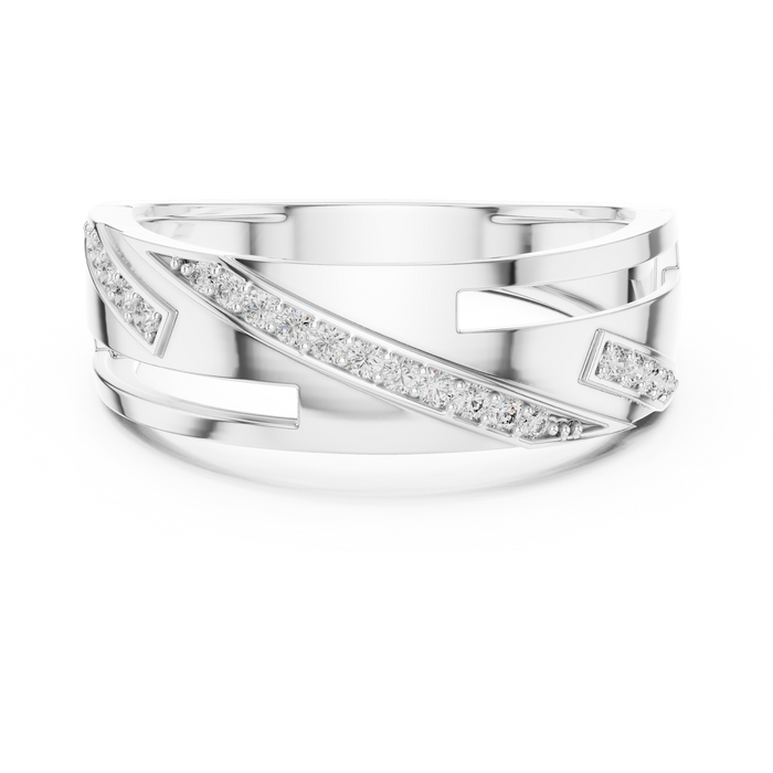 The Kalliopee — Round Pavé Ring
