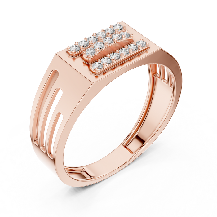 The Nadege — Round Prong Ring