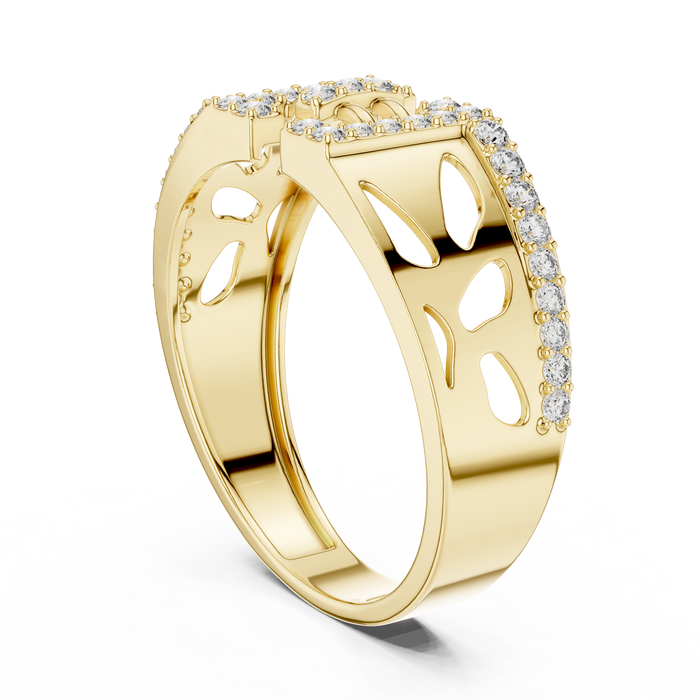 The Quieta — Round Prong Ring