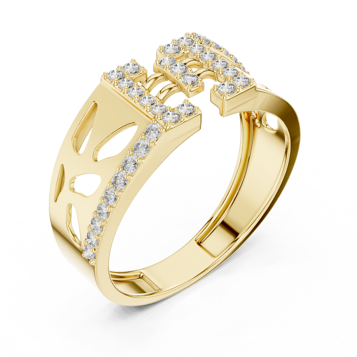 The Quieta — Round Prong Ring