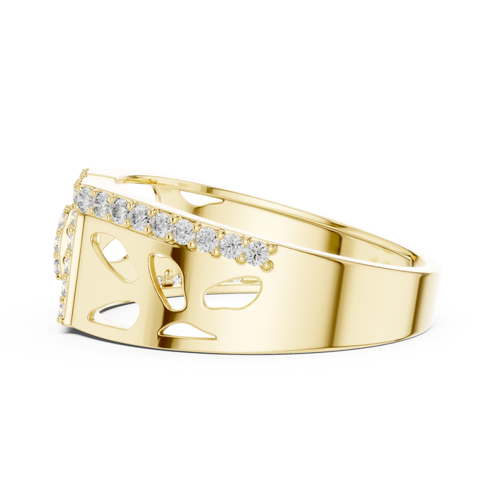 The Quieta — Round Prong Ring