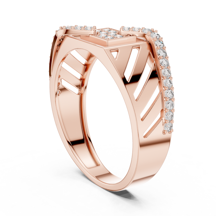 The Wivine — Round Pavé Ring