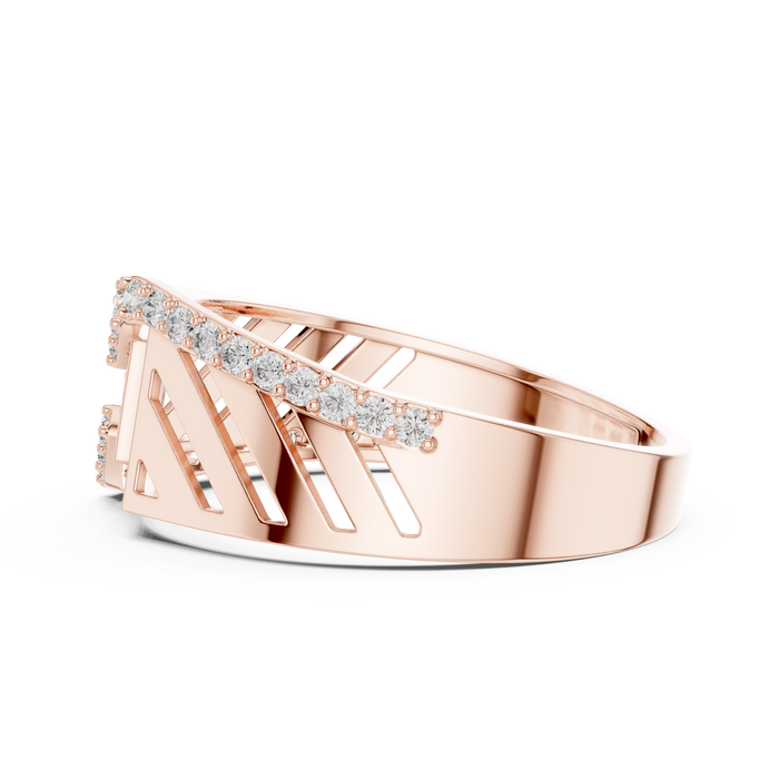 The Wivine — Round Pavé Ring