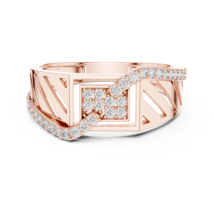 The Wivine — Round Pavé Ring