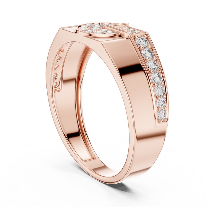 The Kalendre — Round Pavé Ring