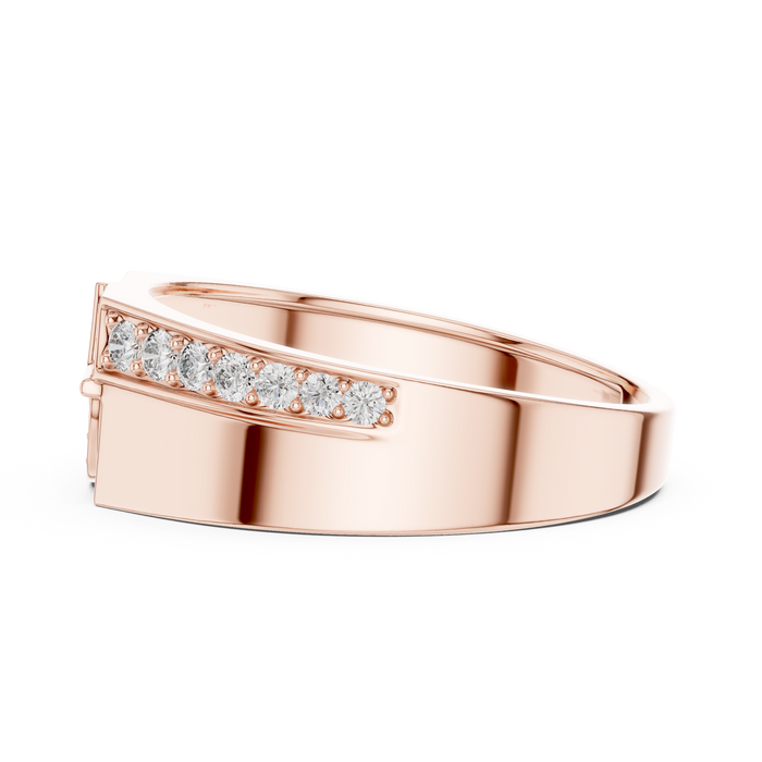 The Kalendre — Round Pavé Ring