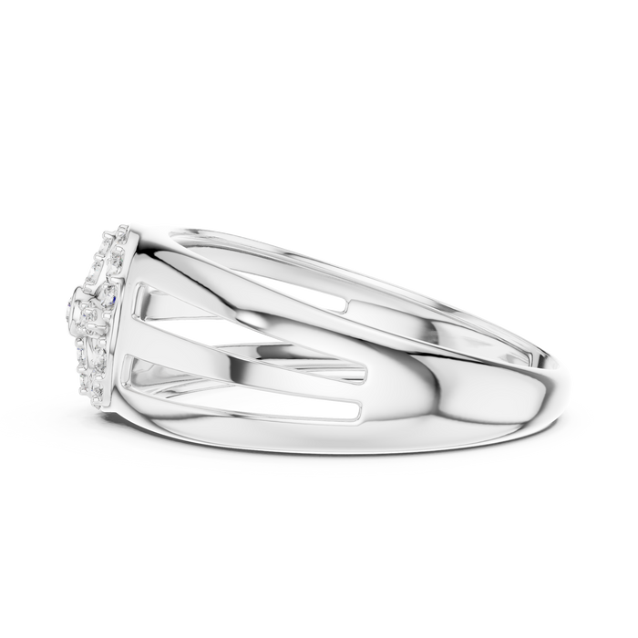 The Morelle — Round Prong Ring