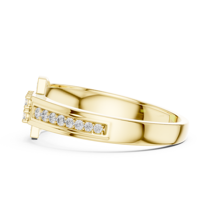 The Odalys — Round Pavé Ring