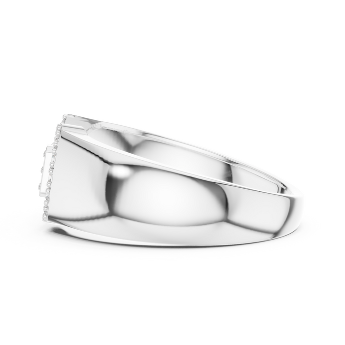 The Palmyre — Round Pavé Ring