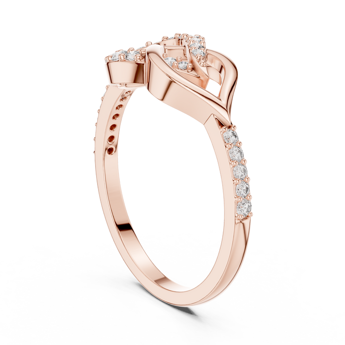 The Diorine — Round Prong Ring