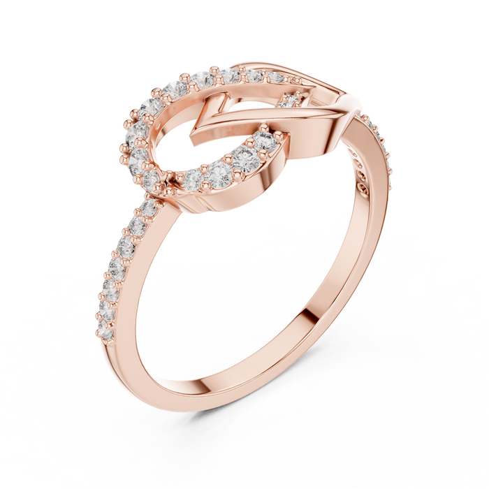 The Diorine — Round Prong Ring