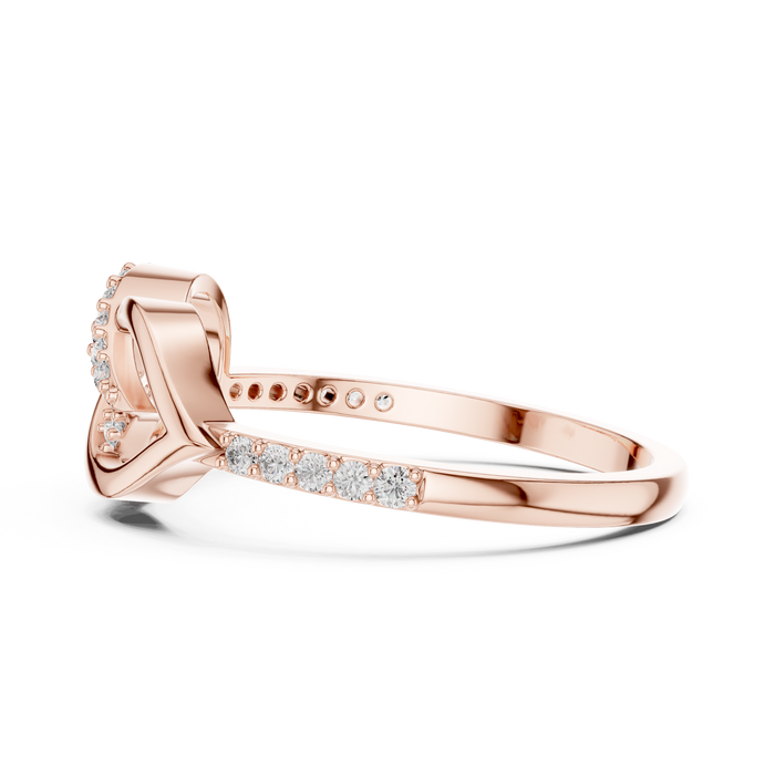 The Diorine — Round Prong Ring