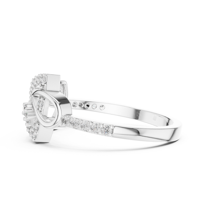 The Faustelle — Round Prong Ring