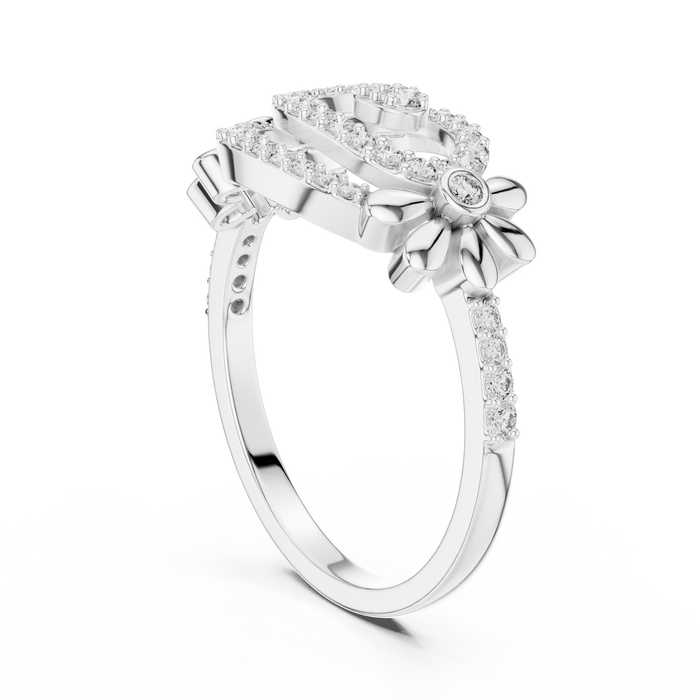 The Ilonore — Round Prong Ring