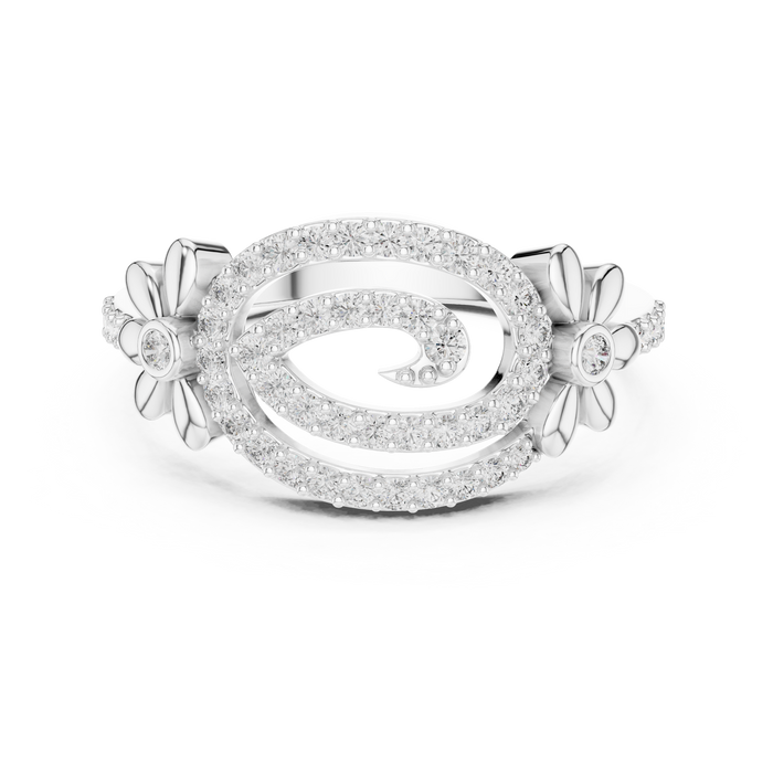 The Ilonore — Round Prong Ring