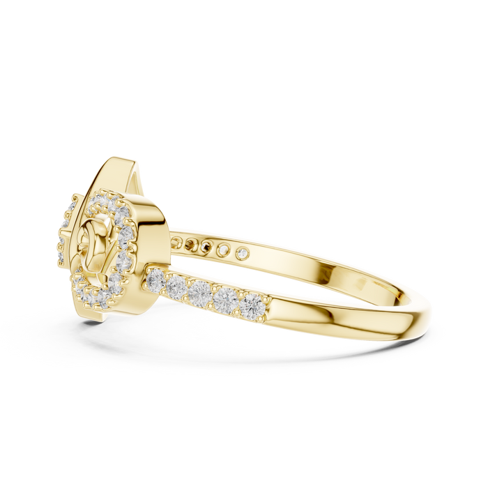 The Klervie — Round Prong Ring