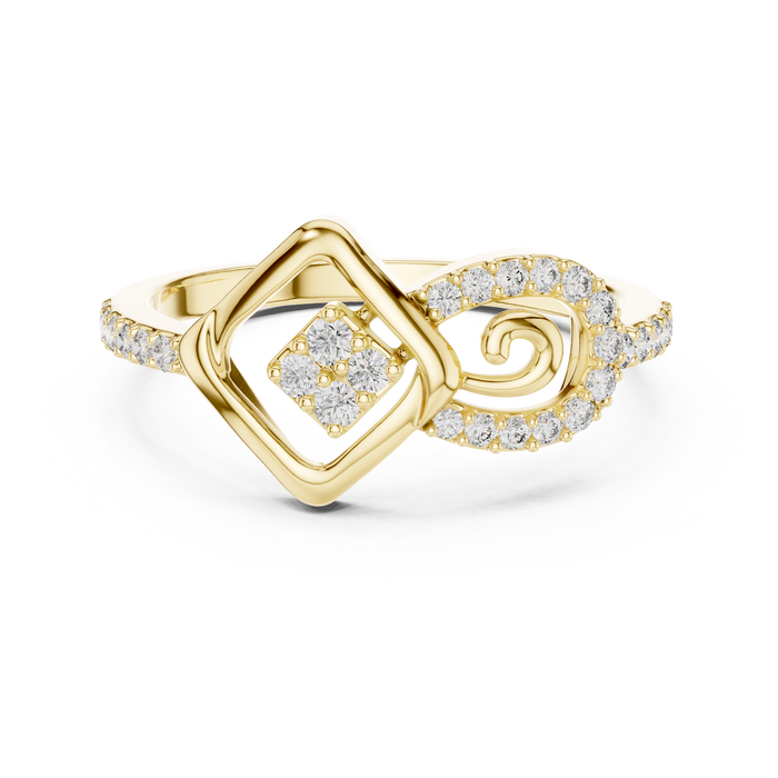 The Klervie — Round Prong Ring