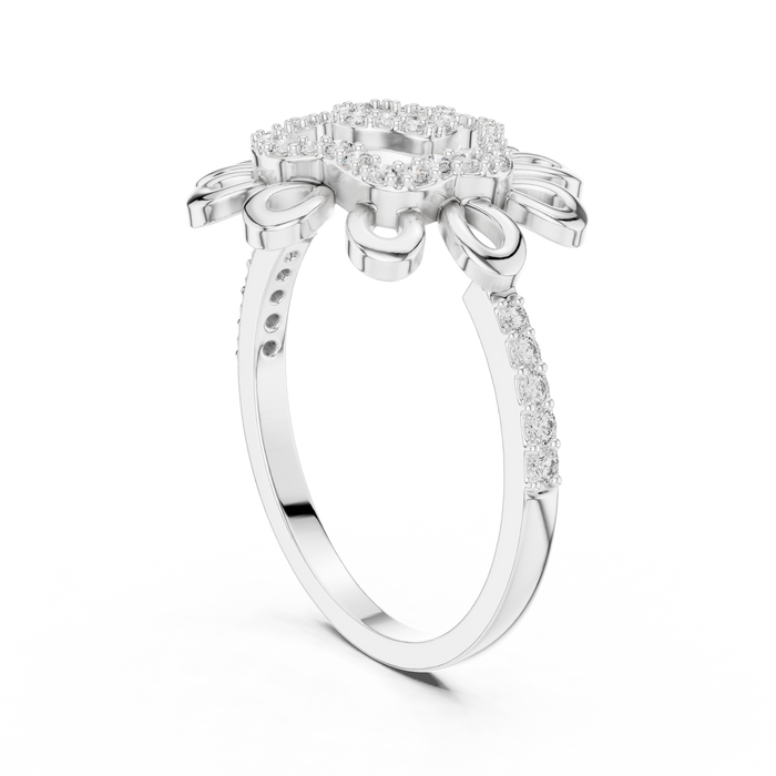 The Loudivine — Round Prong Ring