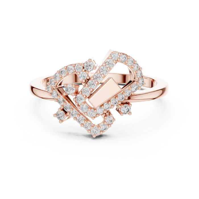 The Melisse — Round Prong Ring
