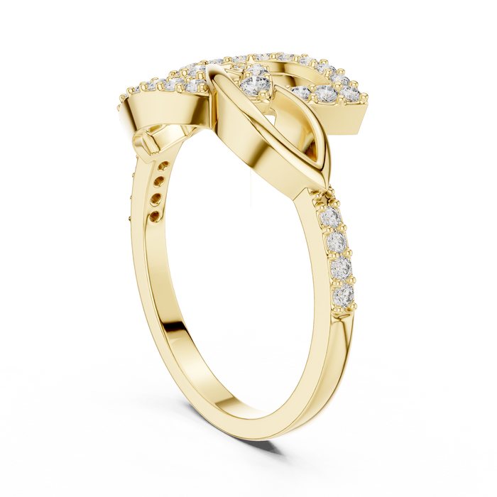 The Nazelle — Round Prong Ring