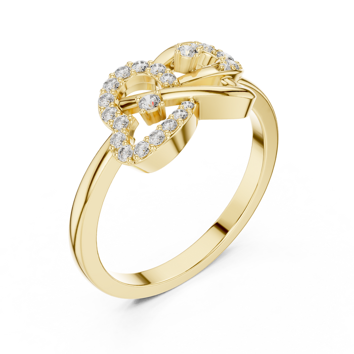 The Osaline — Round Pavé Ring
