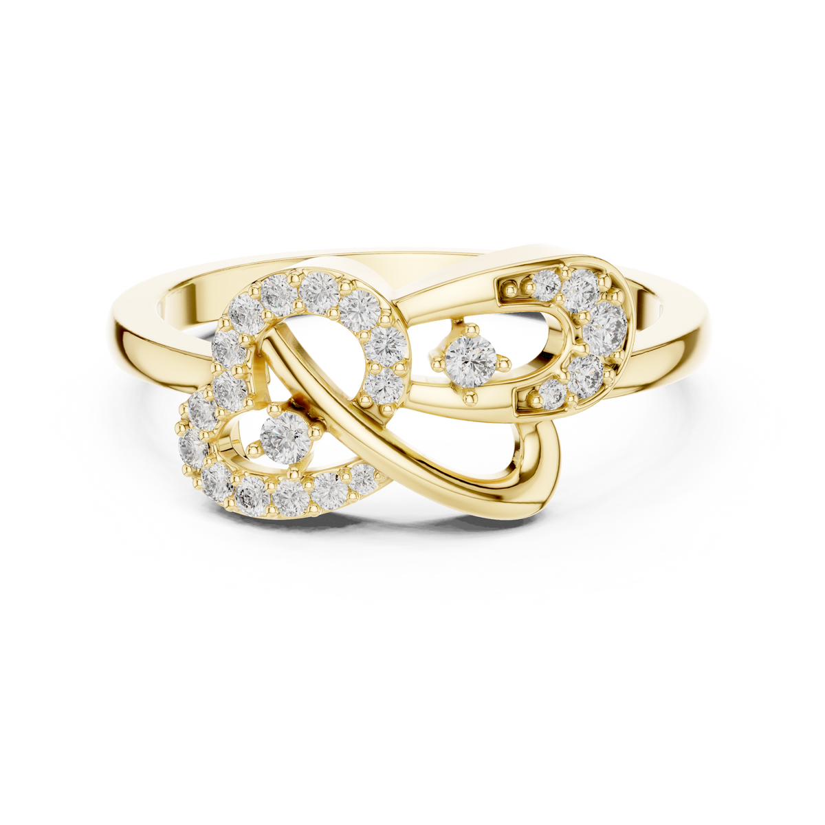 The Osaline — Round Pavé Ring