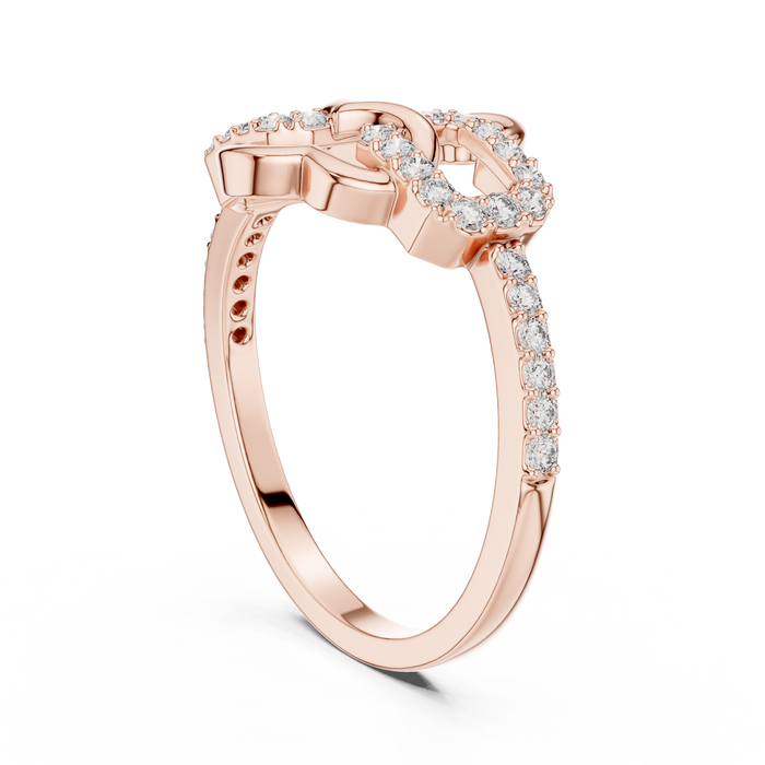 The Quirine — Round Prong Ring