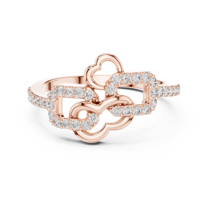 The Quirine — Round Prong Ring