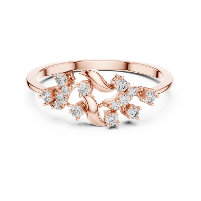 The Rozenn — Round Prong Ring