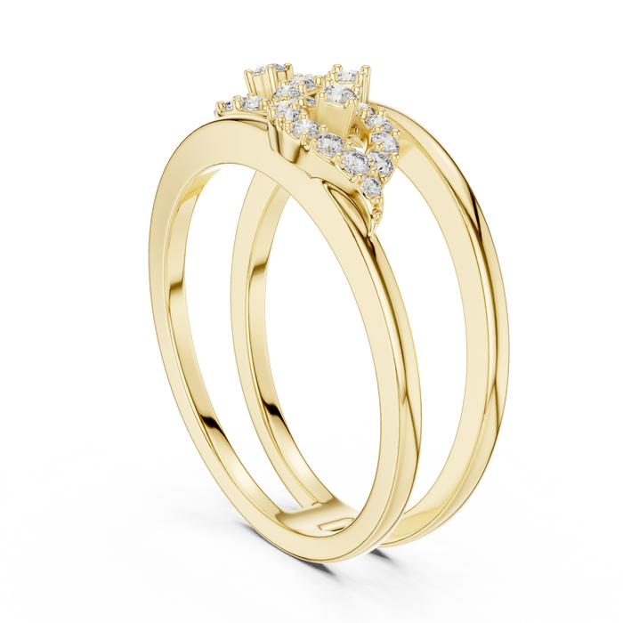 The Vespere — Round Prong Ring