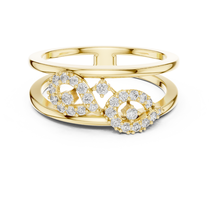 The Vespere — Round Prong Ring