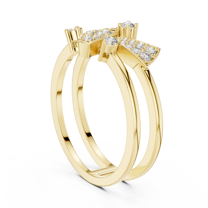 The Wandelle — Round Pavé Ring