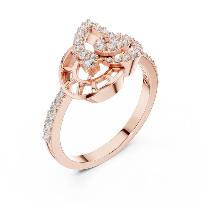 The Xantia — Round Prong Ring