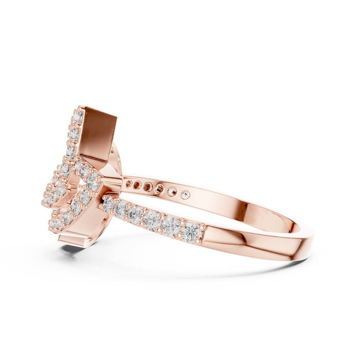 The Xantia — Round Prong Ring